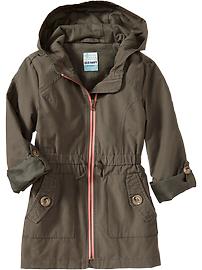 Girls Hooded-Jersey Jackets