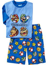 Boys Pop-Culture PJ Short Sets