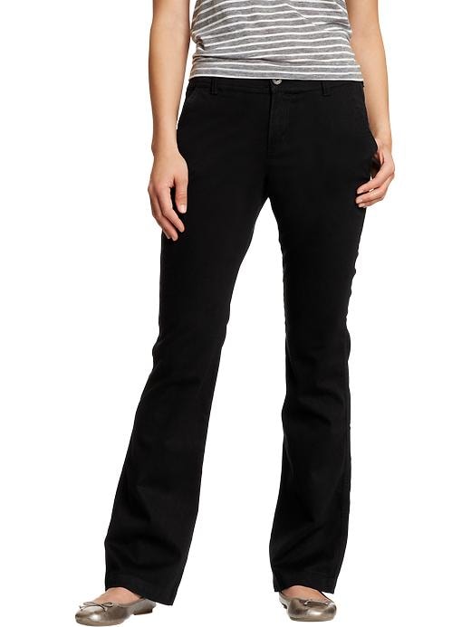 View large product image 1 of 1. The Sweetheart Everyday Boot-Cut Khakis