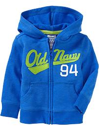Logo-Applique Hoodies for Baby