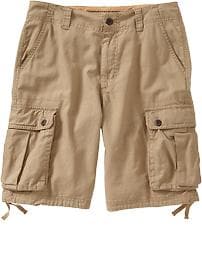 Men's Linen-Blend Cargo Shorts (10 1/2")