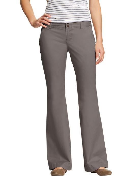 View large product image 1 of 1. Women's Ultra-Flared Perfect Khakis
