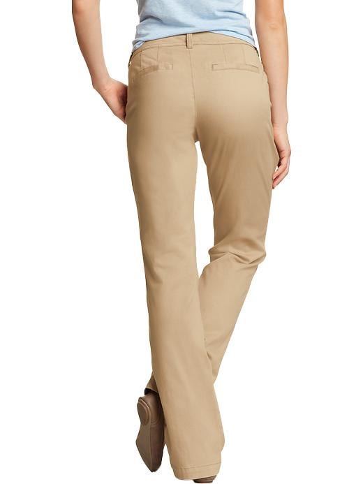 View large product image 2 of 2. The Sweetheart Everyday Boot-Cut Khakis