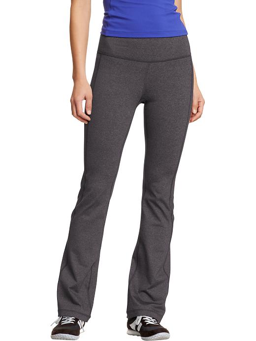 View large product image 1 of 1. High-Rise Boot-Cut Compression Pants for Women
