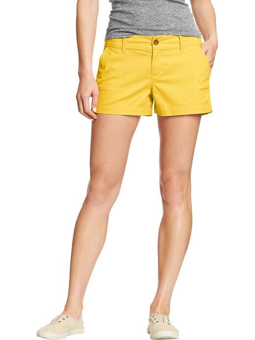 View large product image 1 of 1. Women'S Everyday Khaki Shorts - 3.5 inch inseam