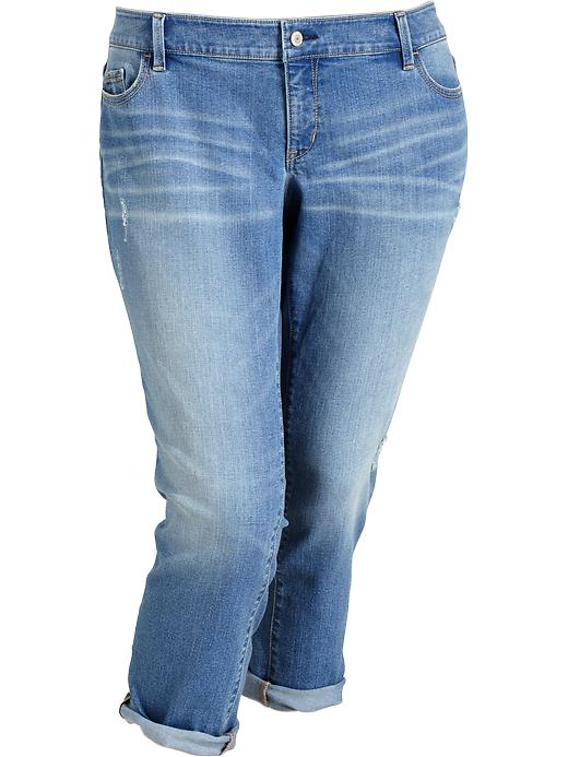 Old Navy Womens Plus Slim Boyfriend Jeans