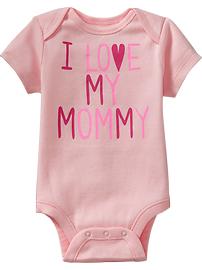 Graphic Cap-Sleeve Bodysuits for Baby