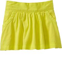Twill Skorts for Baby