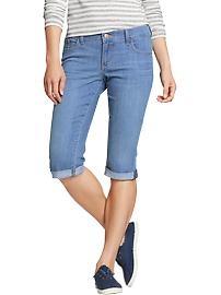 Women's Denim Capris (16")