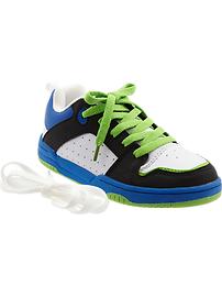 Boys Color-Blocked Skate Sneakers