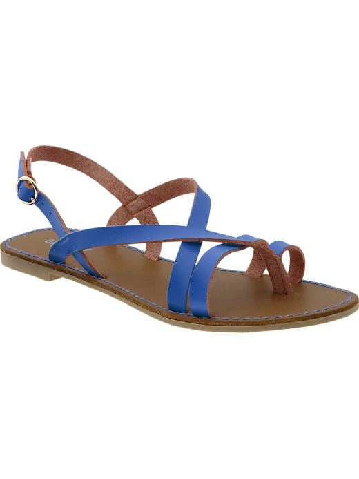 Old Navy Womens Cross Strap Sandals