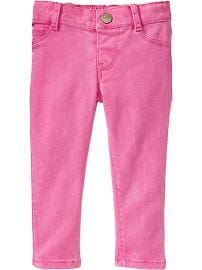 Pop-Color Skinny Pants for Baby