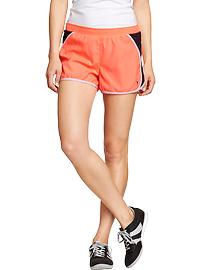 Women's Active by Old Navy Side-Mesh Running Shorts (3")