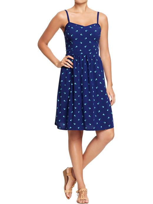 View large product image 1 of 1. Women's Poplin-Crepe Dresses