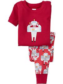 Robot-Graphic PJ Sets for Baby