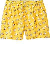 Men's Novelty-Print Boxers