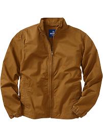 Men's Twill Zip Jackets