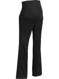 Maternity Smooth-Panel Everyday Khakis