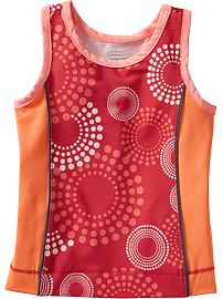 Printed Side-Mesh Tanks for Baby