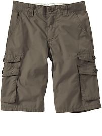 Boys Double Pocket Cargo Shorts