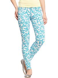 Women's The Rockstar Printed Skinny Jeans