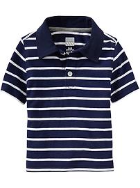 Striped Jersey Polos for Baby