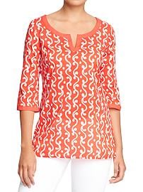 Women's Printed Tunics