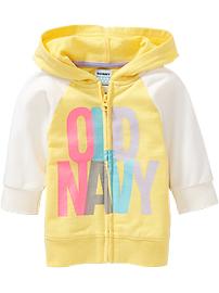 Graphic Dolman-Raglan Hoodies for Baby