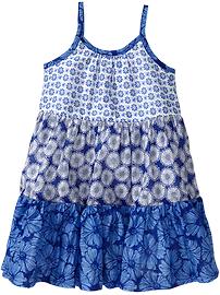 Tiered Printed Sundresses for Baby