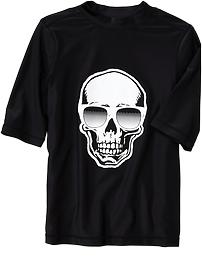 Boys Skull-Graphic Rashguards