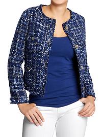 Women's Boucle Cardi Jackets