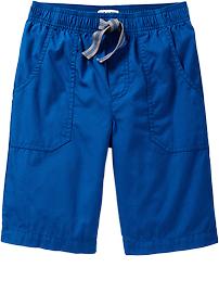 Boys Lightweight Canvas Shorts
