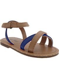 Two-Tone Sandals for Baby