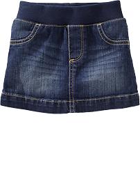 Denim Mini Skirts for Baby