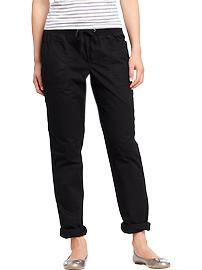 Women's Twill Roll-Up Capris