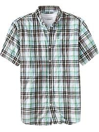 Men's Plaid Slim-Fit Shirts