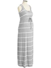 Maternity Maxi Jersey Tank Dresses