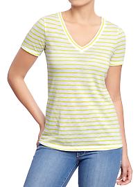 Women's Vintage V-Neck Tees