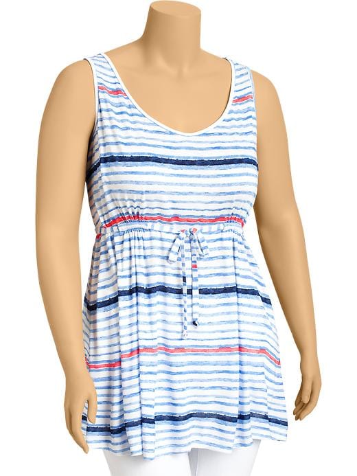 Old Navy Womens Plus Striped Jersey Tunics