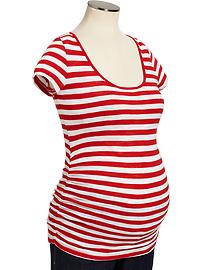 Maternity Slub-Knit Tees