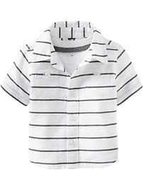 Striped Oxford Shirts for Baby