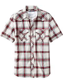 Men's Plaid Western Shirts
