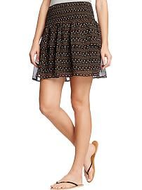 Women's Tiered-Chiffon skirts