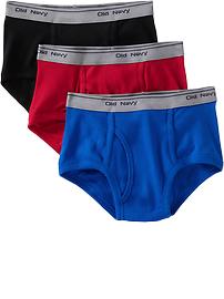 Boys Underwear Brief 3-Packs