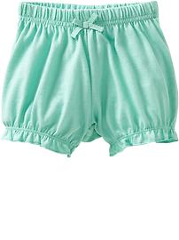 Ruffle-Trim Jersey Shorts for Baby