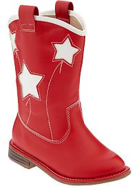 Star Cowboy Boots for Baby