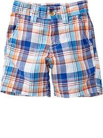 Plaid Madras Shorts for Baby
