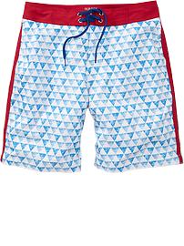 Men's Geometric-Print Board Shorts
