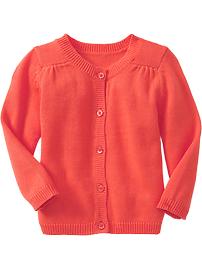 Button-Front Cardis for Baby