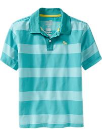 Boys Rugby-Stripe Jersey Polos